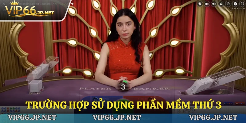 Chế tài trong trường hợp sử dụng phần mềm thứ 3